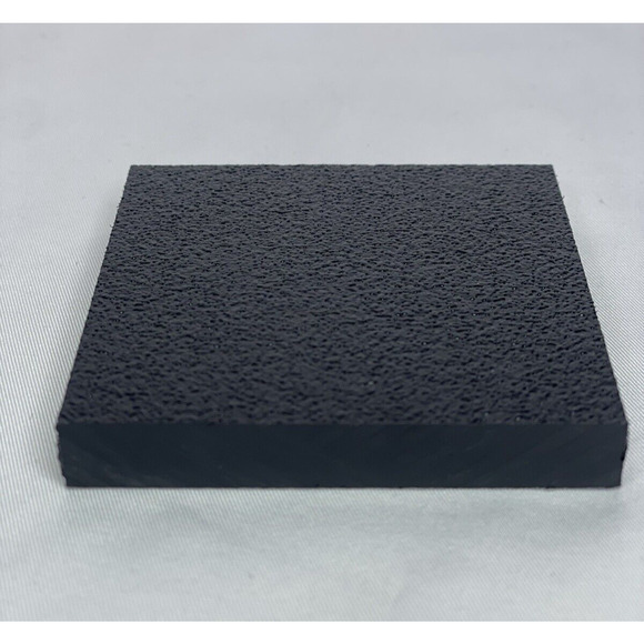 Pack of 5 - King StarBoard Black HDPE Sheet 2.5" x 2.5" x 3/8" Sea Polymar - Picture 4 of 15